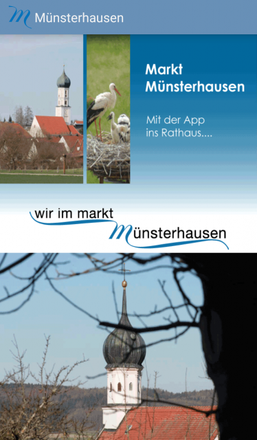 App Münsterhausen Start