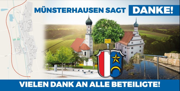 Verkehrsfreigabe - Münsterhausen sagt Danke