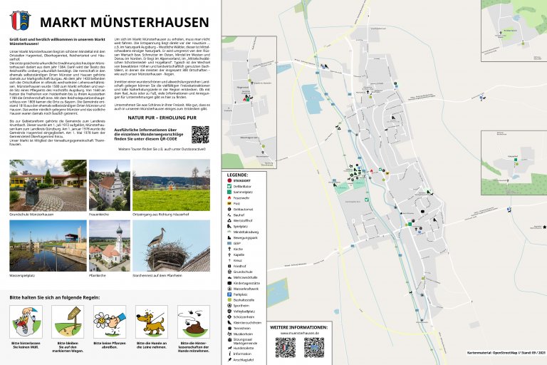 Ortsplan Münsterhausen